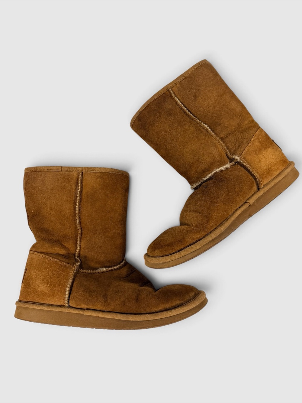 L.L.Bean Sheepskin Shearling Pull-On Boots Women's 9